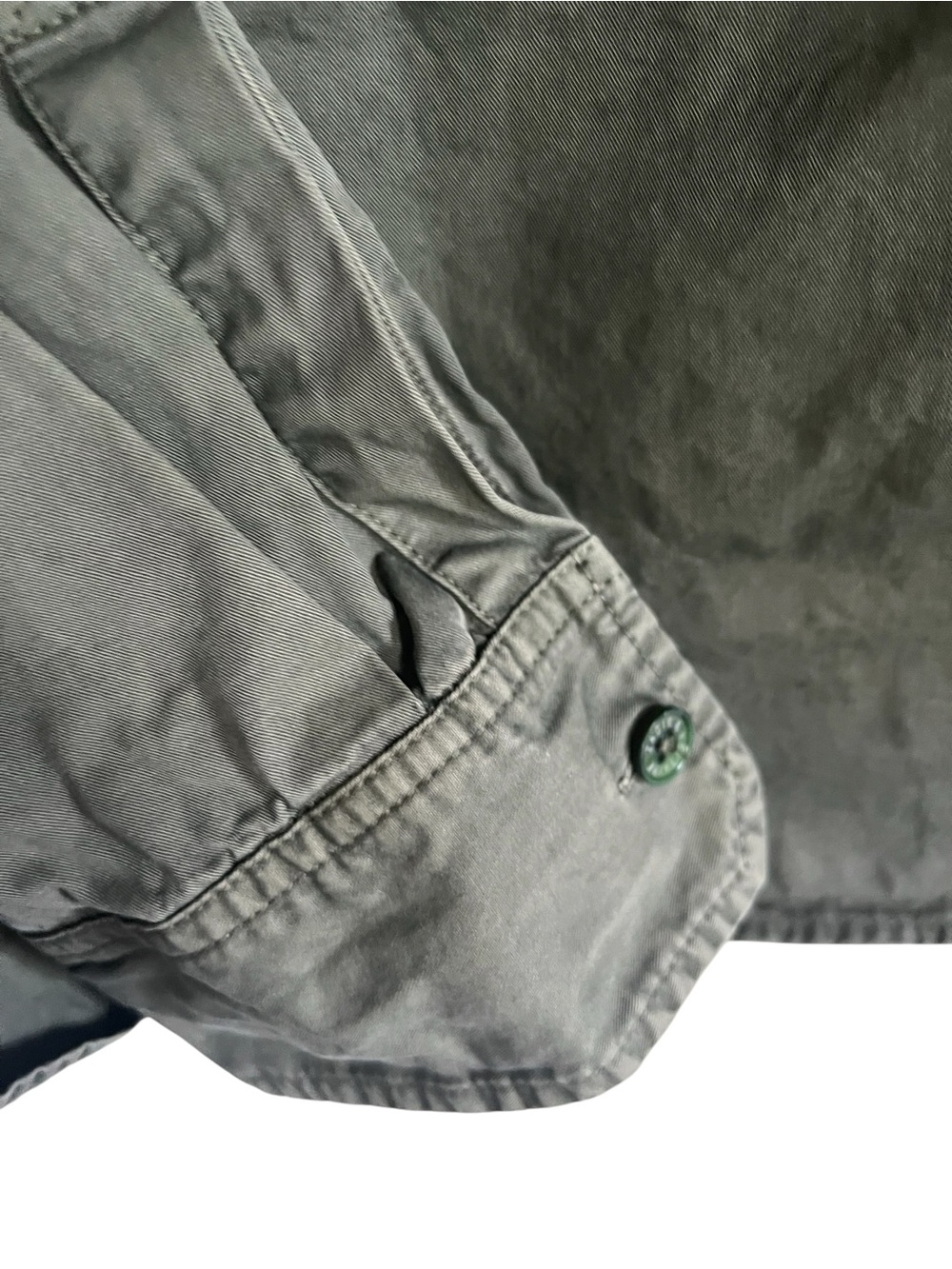 Zadig & Voltaire Taskal Grass Khaki Patch Military Shirt Jacket XS - Picture 7 of 12